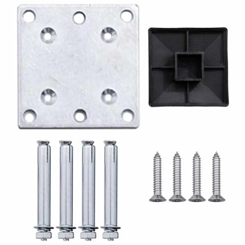 Clôture décorative WPC 175x105 barrière extérieure noire - 7