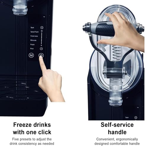 Slush Eis Maschine 3000 ML, Slush Maschine für Zuhause mit Selbstreinigung, Slash Eismaschine für Margaritas, Frappés, Milchshakes und Mehr mit 5 Voreingestellten Programmen – Bild 7