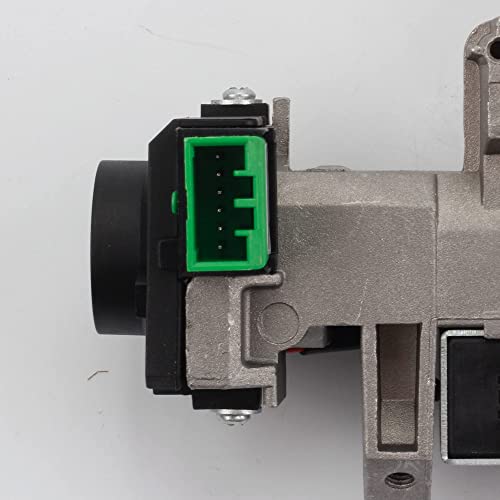 Dasbecan Ignition Switch Lock Cylinder Assembly Compatible With Honda Accord Crv Odyssey Fit 2003-2008 06350-Saa-G30 35100-Sda-A71 (With Chip Id48 Keys) #TOP6