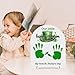 EODFFSGF My First Saint Patricks Day Footprints Handprint Art Sign Keepsake DIY st Patricks Day Decorations for Baby Irish Blessing Gifts Baby Photo Props Nursery Room Decoration