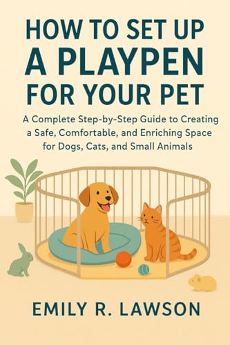 How to Set Up a Playpen for Your Pet: A Complete Step-by-Step Guide to Creating a Safe, Comfortable, and Enriching Space for Dogs, Cats, and Small Animals (English Edition)