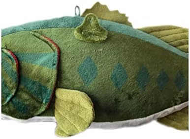 Miniatura 2 de Adore 17" Cranky The Largemouth Bass Fish - Soporte de pared de peluche