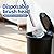 30 Count Disposable Toilet Brush Heads, Toilet Bowl Wand Refills for Clorox Toilet Cleaning, toilet scrubber refill?disposable toilet brush headrefills?Toilet Cleaning Sponges Heads for Bathtub, Floor