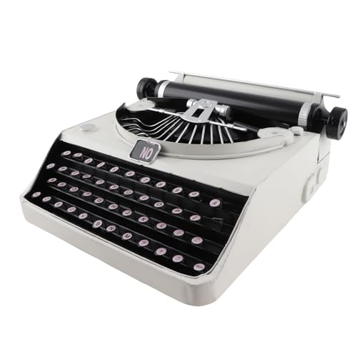 Vintage Manual Typewriter Handmade Retro Stress Relief Ornament Desktop Decor Model for Home Offices Creative Studios Writers Artists and Relaxation Spaces