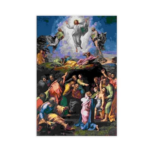 Poster Transfiguration de Raphael 1520 sans cadre pour deco murale 30x45cm
