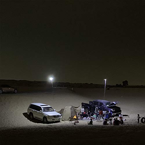 مراجعة: مصباح LED CONPEX 10000 لومن بحامل ثلاثي وتحكم عن بعد — مقاوم للماء 12V للتخييم والصيد والطوارئ - الصورة 3