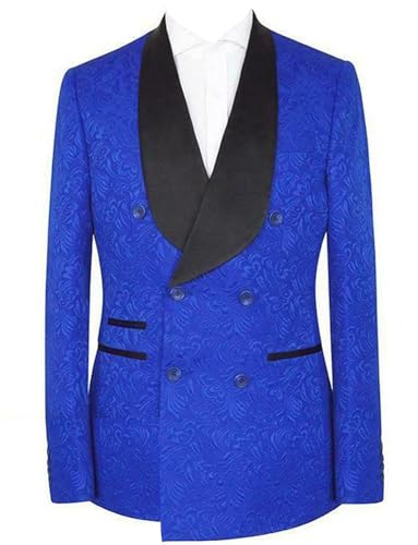 Costume Jacquard Homme d'Exception Veste de Cérémonie Chic