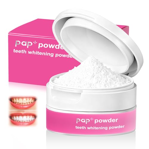 50g Polvo Blanqueador De Dientes,Polvo para Restauración Dientes,polvo Blanqueador de dientes de Larga Duración,cuidado dental,para una Sonrisa Radiante y Aliento Fresco(rosa)