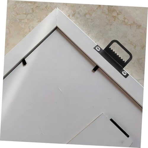 Image of ULTECHNOVO 100pcs Type Metal Picture Frame Hooks Easy to Install Hangers for Photos Artwork Mirrors and Decorations Picture Hanging Hardware for Home Decor
