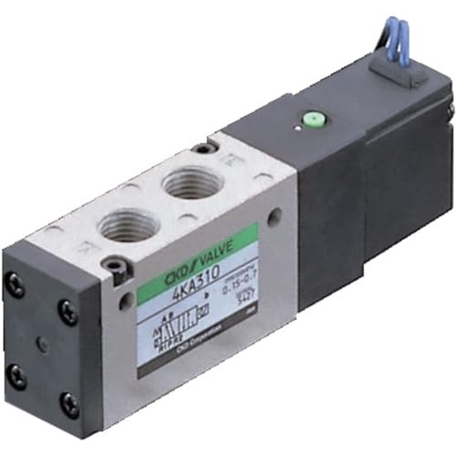 CKD 4K�V���[�Y�p�C���b�g��5�|�[�g�كZ���b�N�X�o���u 4KA31008AC200V