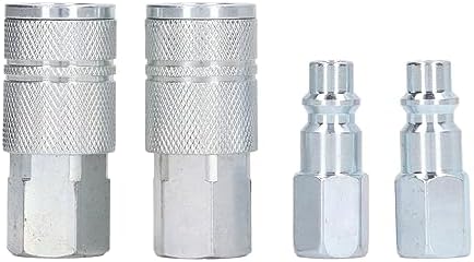 Industrial Quick Connect Air Fittings | Plug & Coupler Kit - 1/4" NPT - View #10