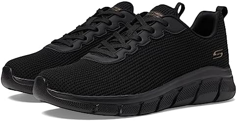 Skechers BOBS Women's Bobs B Flex-Visionary Essence Sneaker, Black, 8 | Image 3
