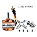 DYS D3530 1700KV 1400KV 1100KV 5.0mm Brushless Outrunner Motor 2-4S for Multicopter RC Aircraft Fixed-Wing UAV (D3530 1100KV)