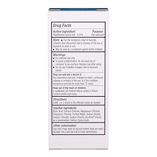 BLINK GelTears Eye Drops for Dry Eyes, Moisturizing & Soothing for Moderate to Severe Dry Eyes, Instantly Soothes, Moisturizes & Provides Long-Lasting Hydration for Day & Night Relief, 0.34 Fl Oz