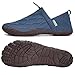 WateLves Barefoot Water Shoes Women Men Minimalist Comfortable Walking Shoes Beach Outdoor Running Sneakers (Malad Blue,41)