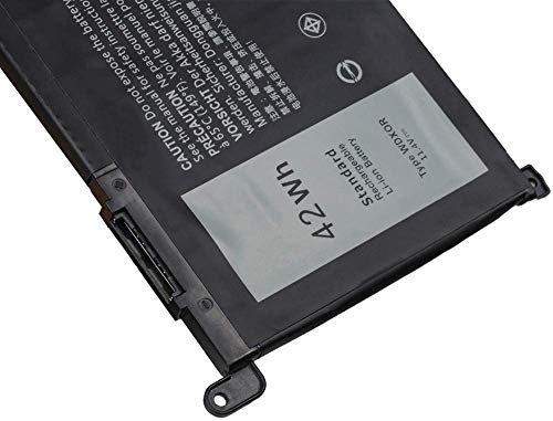 WDX0R Laptop Battery for Dell Inspiron 13 5368 5378 5379 7368 7378 14-7460 15 3583 3793 5565 5567 5570 5575 5568 5578 7560 7570 7579 7569 17 5765 5767 5770 5775 7378 7460 7580 Series