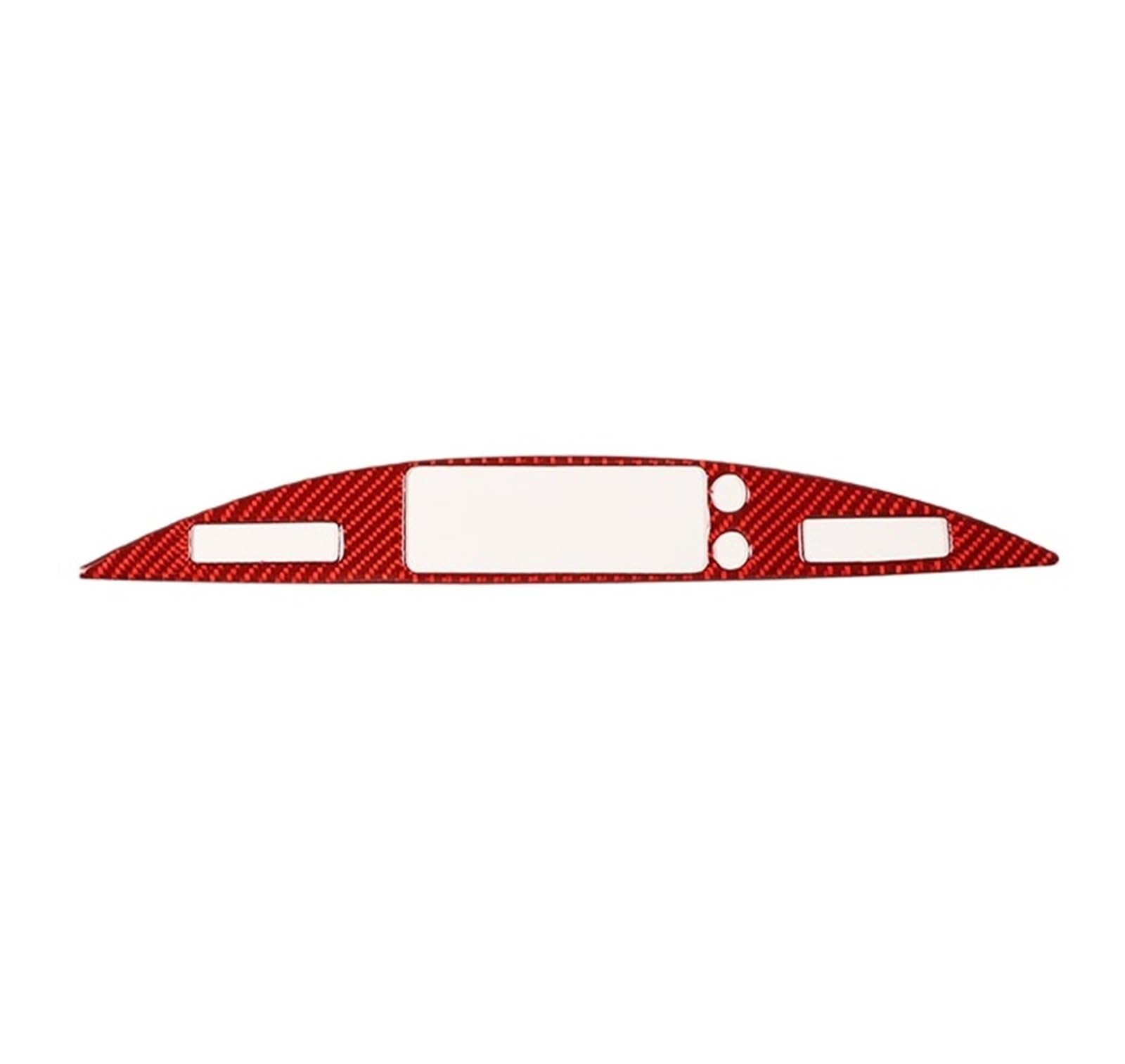 for Mitsubishi for Eclipse 2006-2011 Car Interior Central Control CD Gear Shift Panel Trim Cover Sticker Car Interior Mouldings(Style A-Red)