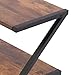 KiBcsLic Desktop Printer Stand Bookshelf Rustic Sturdy Easy Assembly Tiers for