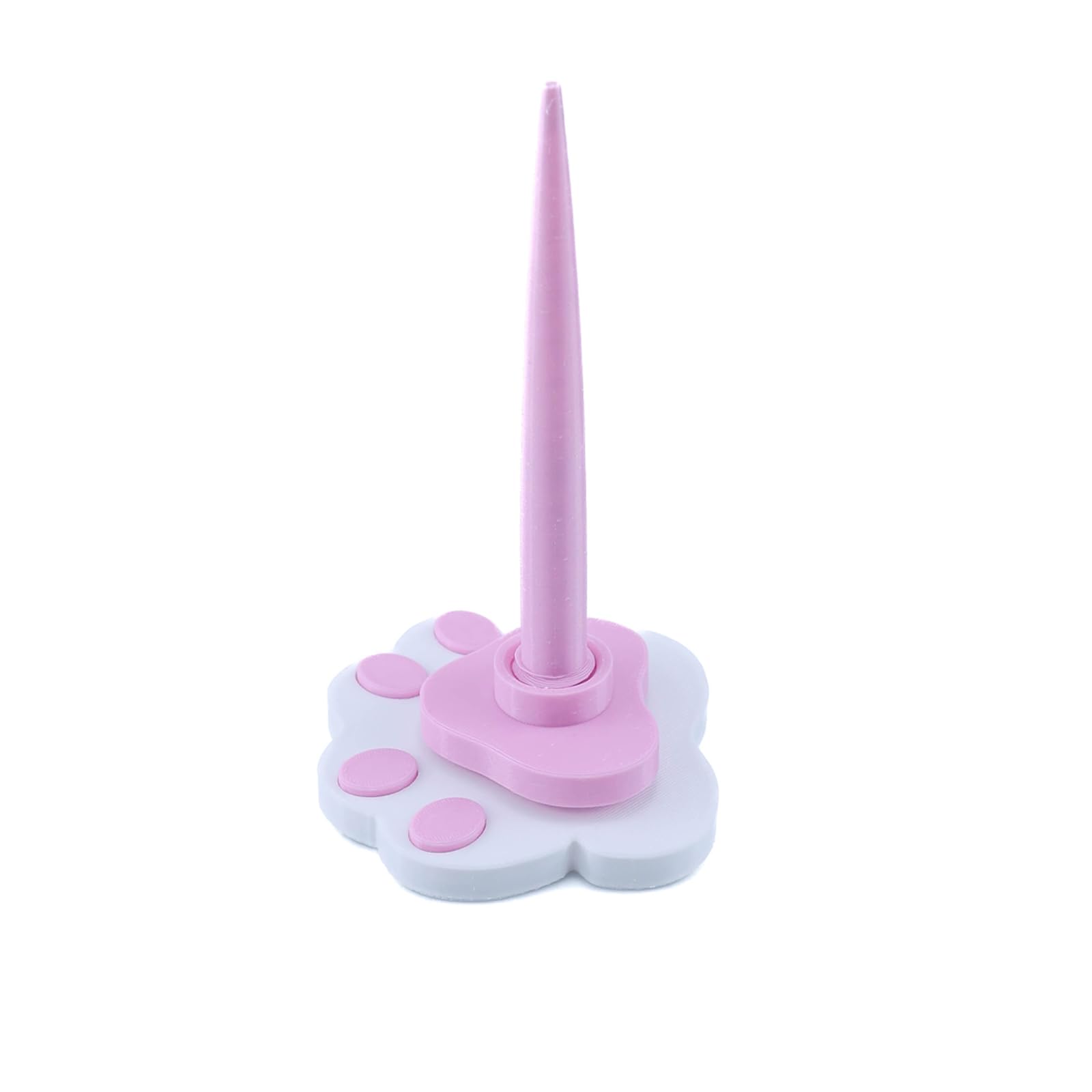 Jazuaiao Yarn Thread Spool Holder Rotating Yarn Dispenser Knitting Threads Organiser Stand for Crochet Weaving Crafting Rotating Stand