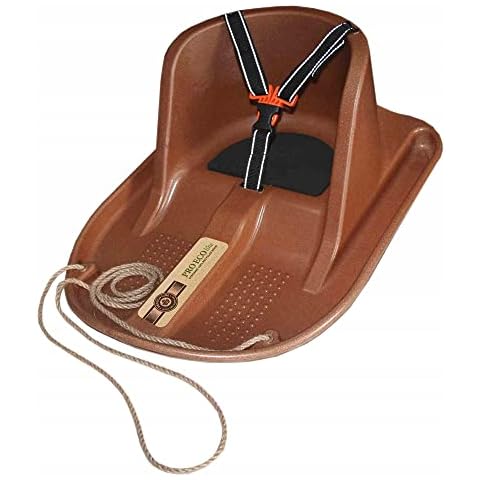 Kinder Schlitten mit Sicherheitsgurt 12m+ Cover