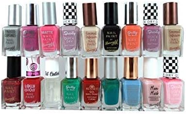 15 x Barry M Nail Paint Polish Set 15-Piece Assorted Colors