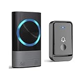 Dilusi Campanelli Wireless,Campanello Senza Fili Portatile Wireless Doorbell, 45 Suonerie,...