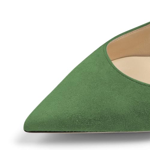 YDN Women Trendy Metallic Spiral Heels Slip On Sandals Rhinestone Strap Pumps Pointed Toe Mules Party Shoes 4-15 US2