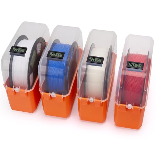 DEEPLEE PLA 3D Printer Filament Storage Box [Set of 4]