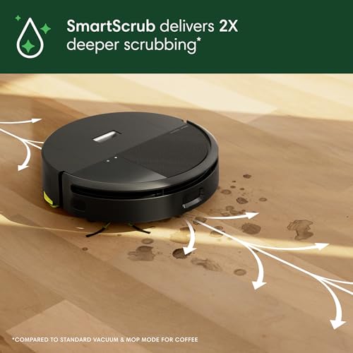 Image of iRobot Roomba 2020 DustCompactor Combo Robot Vacuum & Mop - Compacts Dirt Inside, No Emptying for Up to 60 Days, Space Saving, Power‑Lifting Suction, LiDAR Smart Mapping, Vac or Mop