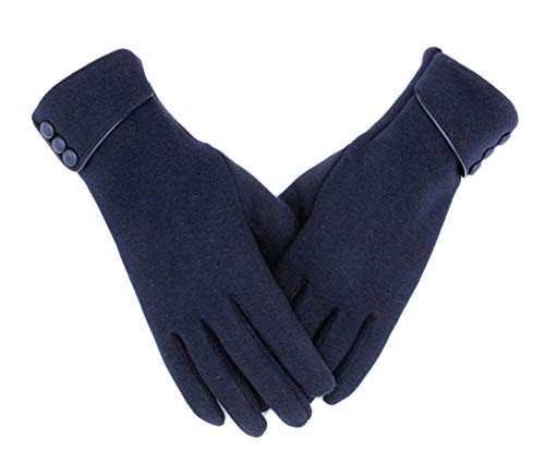 Navy Blue Gloves