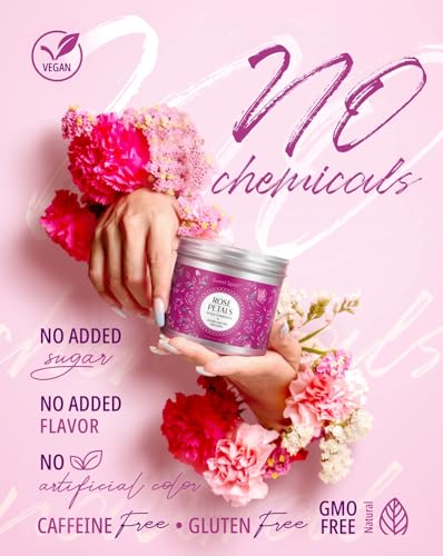 image for Sweet Spell Dried Rose Petals – Edible Flowers for Drinks, Cocktails