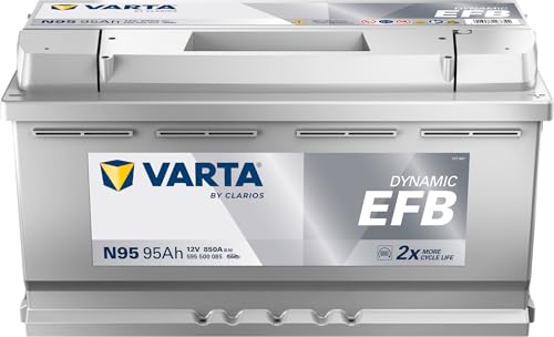 Batería Varta N95 Blue Dynamic Efb. 12V   95Ah/850A (EN) Caja L5 (353x175x190mm)