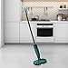 Electric Mop for Floor , Lightweight Electric Spin Mop with Water Sprayer, Cordless Spin Mopper Motorised Mops, Rechargeable Floor Scrubber for Hardwood Tile Floors (Green)