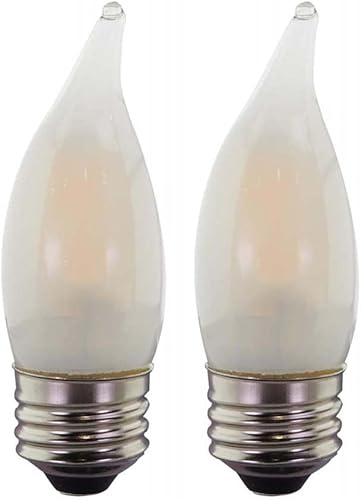 Satco S21731 4.5W EFF/LED/27K/FR/120V/2CD - Paquete de 6