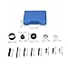 14Pcs Steering Wheel Puller Kit, High Carbon Steel Portable Automotive Repair Tool Set, Steering Wheel Puller Kit with Belt Pulley Flanges