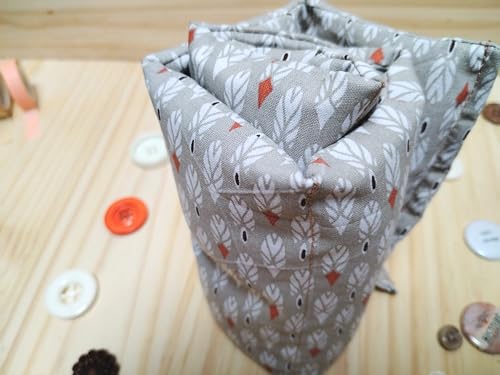 Bouillotte sèche graines de lin bio thérapie chaud froid - 6