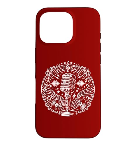 ���B���e�[�W�}�C�N - �X�^���h�A�b�v�A�{�[�J���X�g �X�}�z�P�[�X iPhone 16 Pro �p