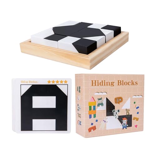 Bloques Puzzle de madera para acabar con el aburrimiento infantil en viajes largos