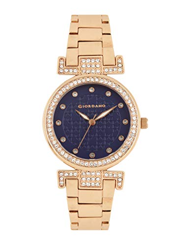Image of Giordano 3 Hand Mechanism Analog Wrist Watch for Women Water Resistant with Classy Dial and Strap|Compliment Your Look|Ideal Gift for Female|Girl's|Ladies - A2057