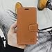 SafeSleeve EMF Protection Anti Radiation Compatible with iPhone 16e Case, RFID EMF Blocking, Card Holder Wallet, Adjustable Stand Cell Phone Case (Leather)