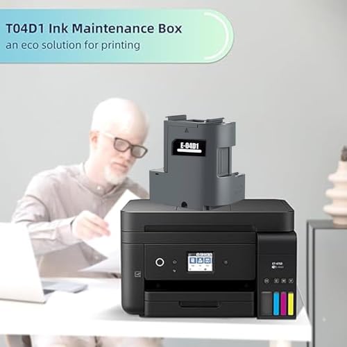 Image of Maintenance Box for Printers T04D1 Ink Maintenance Box Compatible for ET-15000 ET-4760 ET-3700 ET-3750 ET-3760 ET-3850 ET-4850 (T04D1 Maintenance Box)