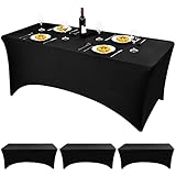 precio mantel negro rectangular 🌹Fácil de limpiar y reutilizar: nuestro mantel negro puede proteger sus mesas altas de la suciedad, el polvo y los arañazos y embellecer el diseño de sus eventos agregando colores o texturas a sus mesas. Nuestro mantel se puede lavar muchas veces sin hacer bolas, se puede lavar innumerables veces, también se puede usar varias veces. No use la máquina de planchar después del lavado, colóquela en un lugar fresco para que se seque de forma natural.