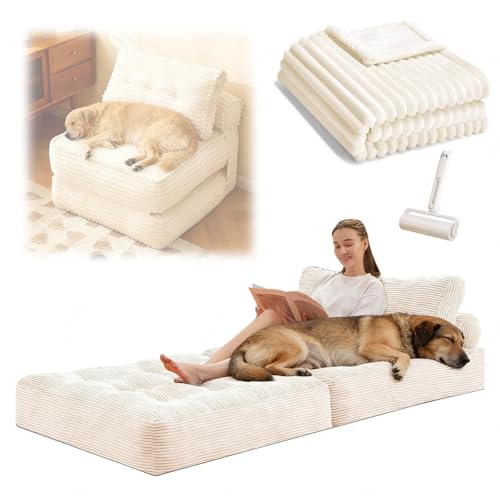 ���x�b�h �l�ԗp �܂肽���݁A190x85x20cm �ѕz�� �A �h�b�O�x�b�h ���p�x�b�h �l�ԗp ��^�� �����������K�\�t�@�[,white