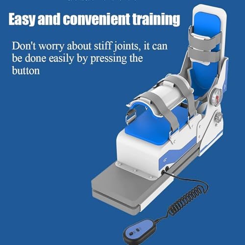Image of Ankle rehabilitation device, electric ankle extension trainer, plantar flexion (40) + dorsiflexion (40) full-angle training, suitable for ligament injury, fracture, ankle muscle strain(Automatic)