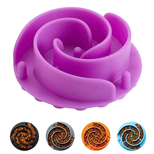 6 Simple Ways to Slow Your Dog's Eating Slow Feeder Dog Bowls Insert, Animire Soft Silicone Slow Eating