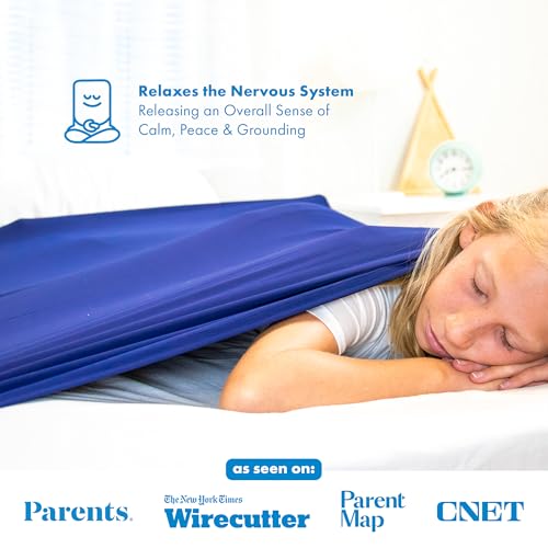 Image of Harkla Compression Sheet for Kids - Full Compression Sheets for All Night Comfort - Breathable and Stretchy, Great for a Calming Sleep Experience - Sensory Bedsheets for Kids - Makes Great Gifts
