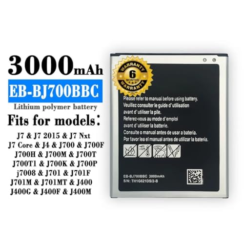 Image of THE BATTERY STORE Original EB-BJ700CBE Battery for Samsung Galaxy J7 /SM-J700F /DD Battery with 6 Month Warranty *****(Q102)