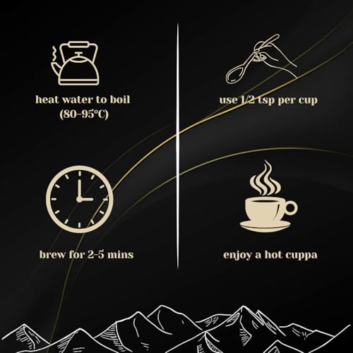 Image of Wah Tea Kashmiri Kahwa Loose Leaf Green Tea - Traditional Saffron Flavor with Rose Petals, Cardamom & Almonds | Warming, Fragrant & Immunity Supporting Blend | 100g