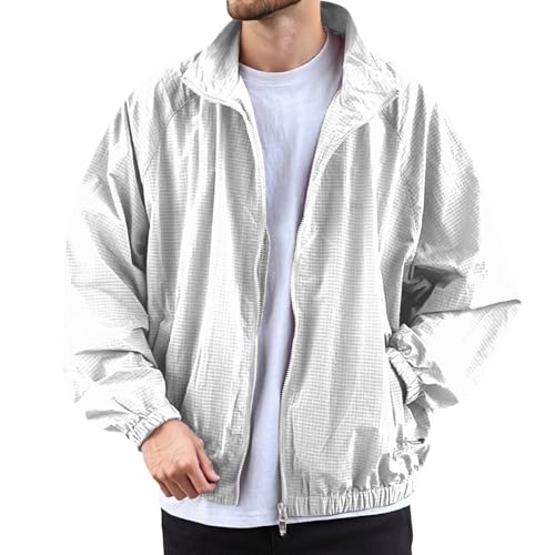 Veste anti UV homme vélo pour éviter les coups de soleil en restant au frais