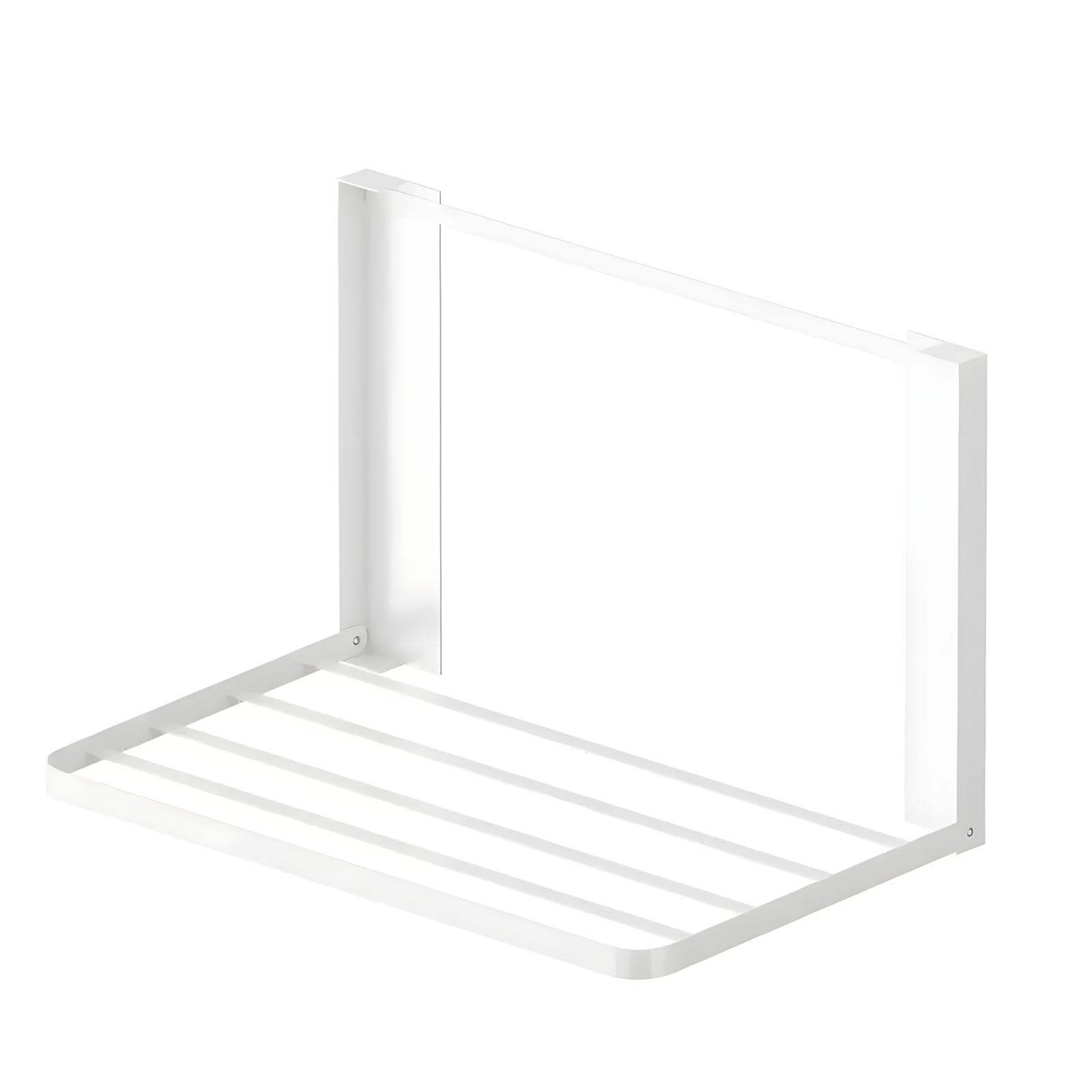 Rust Foldable Towel Stand Not Install Needed Strong Iron Component Easy Setups for Bathroom Renter Rack